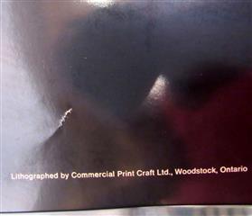RARE VINTAGE STRATFORD FESTIVAL 1979 LITHOGRAPH POSTER GOLD & BLACK-20.5
